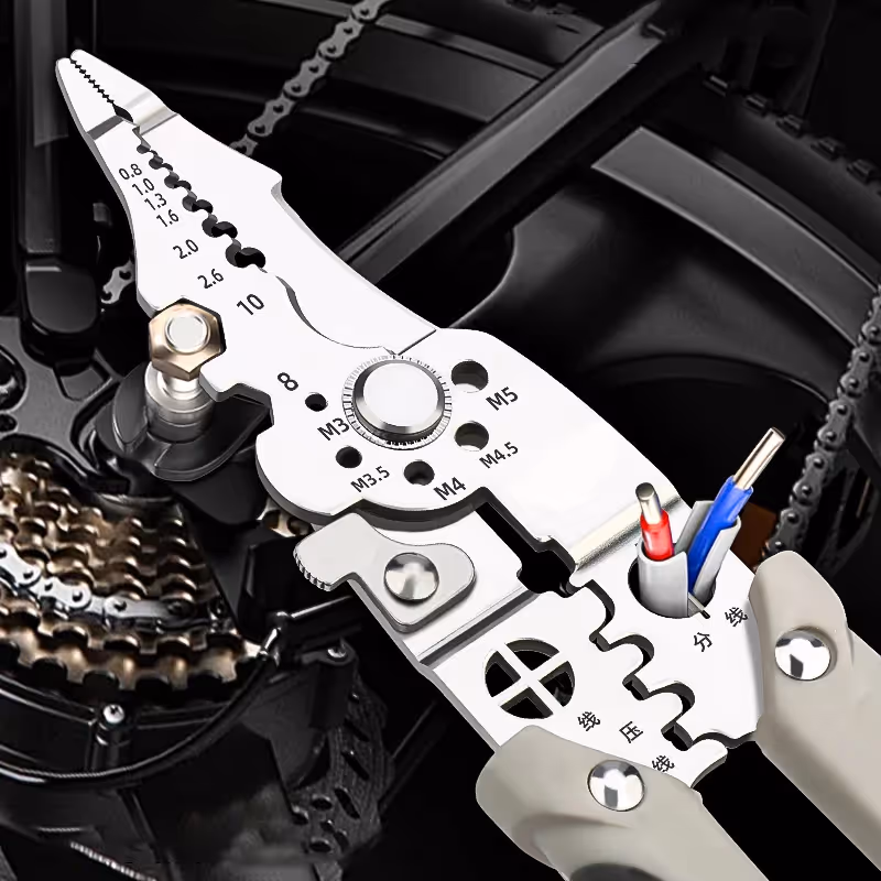 Multifunctional Wire Stripper Crimper Cable Cutter Pliers &mdash; Craftfresh smart essential tool